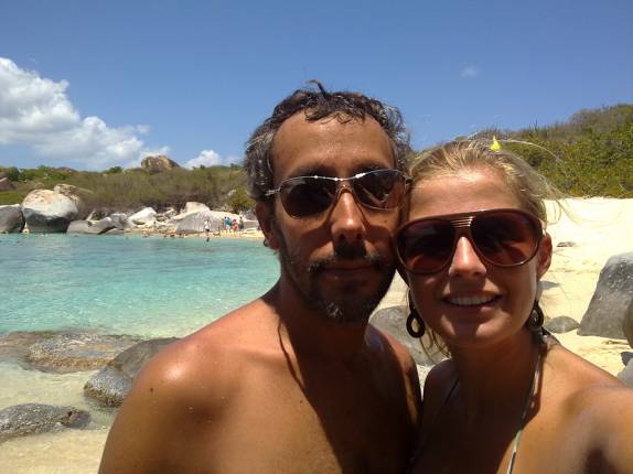 Devil's Bay, ao lado de The Baths, em Virgin Gorda - BVI